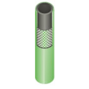Tuyau de caoutchouc Breafixx Vert, NBR tuyau respiratoire de l'air 10 bar; à la norme EN 14593/ EN 14594, Ω